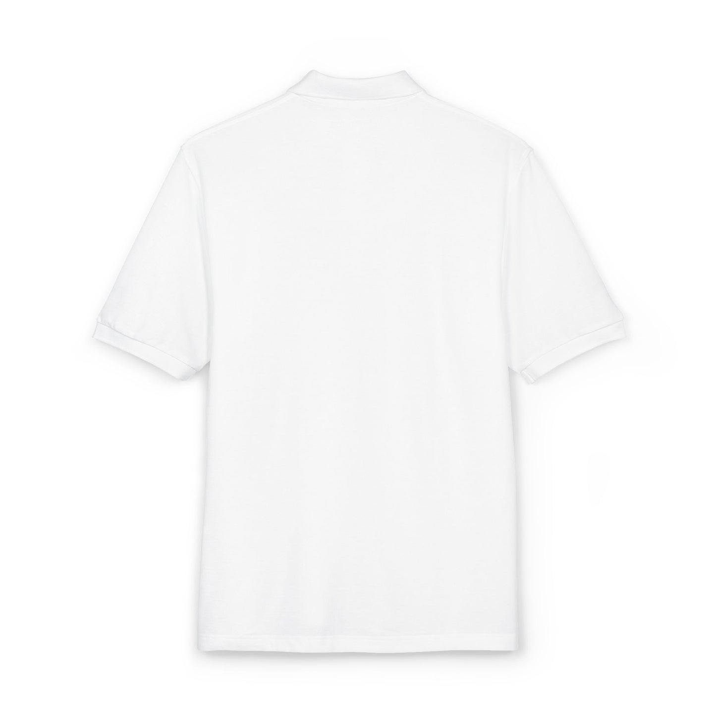 Embroidered Compass Logo Polo — Casual Nautical Work Shirt