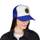 Trucker Cap — Vintage Compass Patch “I’MA SHOW YOU WHAT TIME IT IS”
