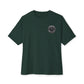 Vintage Patch Logo Tee — Minimal Chest Emblem Casual T‑Shirt