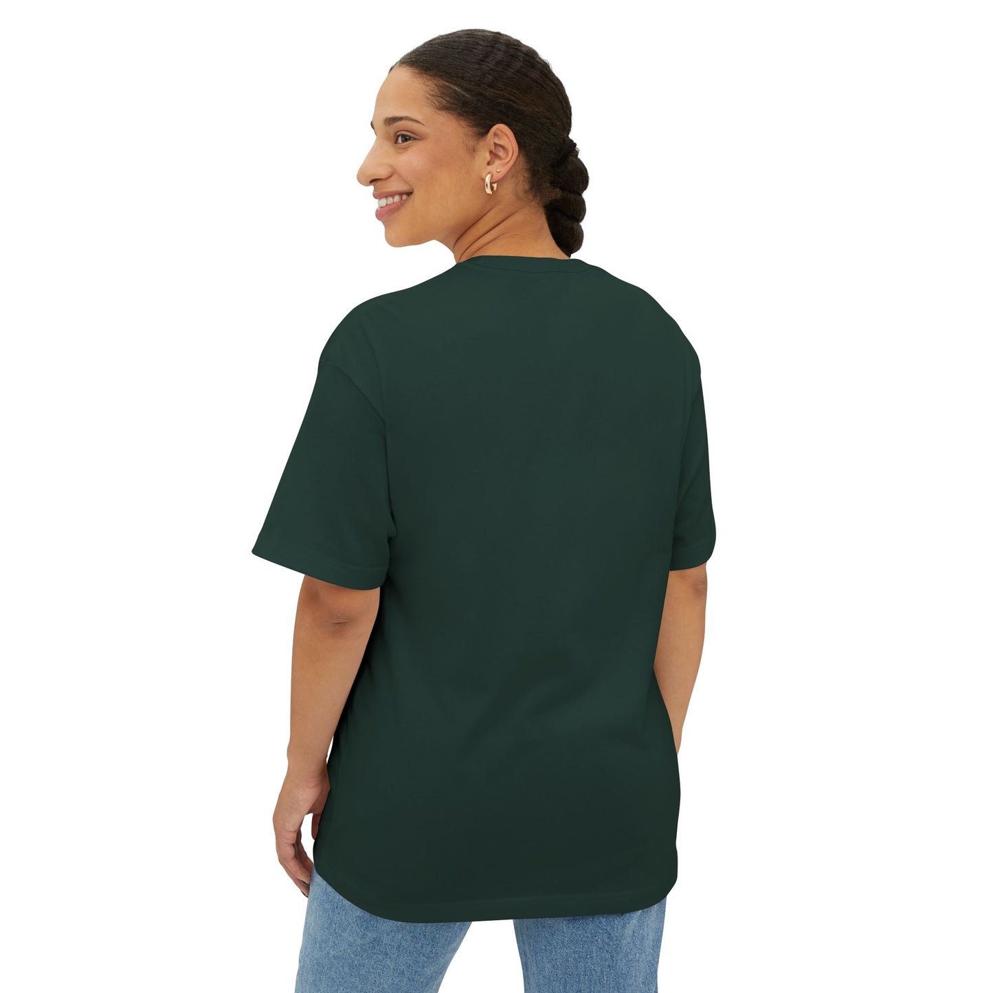 Vintage Patch Logo Tee — Minimal Chest Emblem Casual T‑Shirt